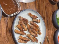 -明洞阿姨·韩式酱蟹烤肉·创意料理(三元桥店)