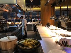 自助取餐区-杭州钱江新城万怡酒店-西餐厅