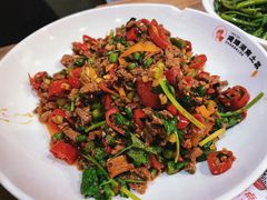 小炒黄牛肉-建辉湖南土菜馆(南大街店)
