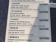 菜单-HIGH FIVE哈福手工汉堡(桂林路店)