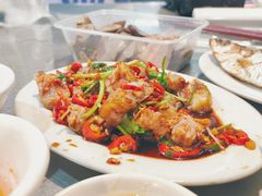 腌虾姑-龙眼南白粥六顺白粥