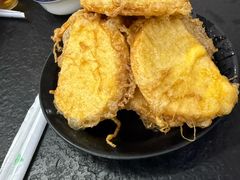 炸馒头裹鸡蛋-新乡杨记红焖羊肉火锅(天坛南门店)