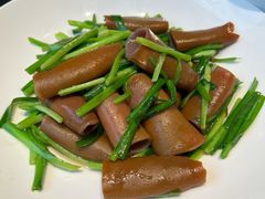 海肠炒韭菜-常鲜楼常来尝鲜海胆馆(星海店)