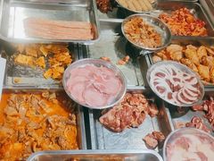 自助取餐区-英雄故事地摊烤肉(马驹桥店)