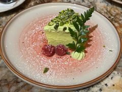 开心果巴斯克芝士蛋糕-BROWNSTONE布朗石西班牙餐厅(富城店)