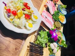 -明洞阿姨·韩式酱蟹烤肉·创意料理(三元桥店)