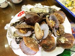 水煮扇贝-抹直口特色菜馆(一店)