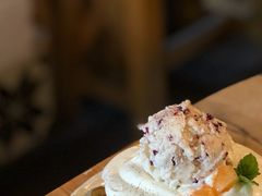 哈密瓜松饼冰淇淋-春风十里咖啡馆