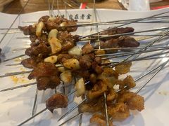 蒜爆肉-老金烧烤(伟东新都店)