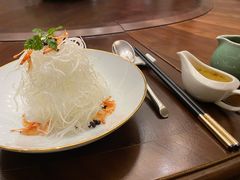 樱花虾淋汁乳白菜-临江宴(陆家嘴店)