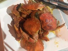 咸蛋黄炒蟹-量贩海鲜餐厅