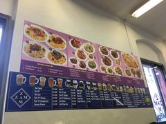 菜单-新加坡Zam Zam餐馆