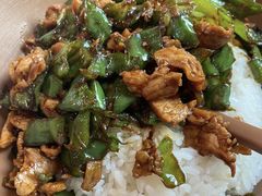 青椒炒肉-德天顺盖码饭(人民西路店)