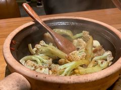 有机花菜啫啫煲-旺爷砂锅·茶作(国贸城店)