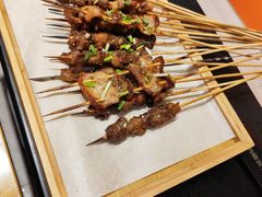 -山野的朋友露营炭火烤肉