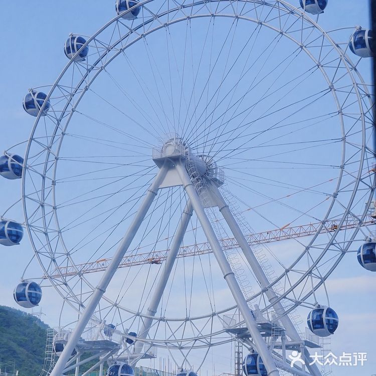 温州首个屋顶摩天轮🎡仰望落日 俯瞰瓯海