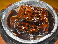 铁板烧汁茄子-青海名吃尕张娃非遗烤肉(海湖总店)