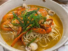 膏蟹拌面-十面欢腾·海鲜面·台式Bistro(长乐路店)
