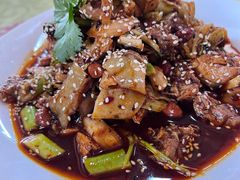 凉拌土鸡-柏合黄记豆腐皮饭店