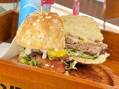 双层西部牛肉汉堡-汉堡双倍·喜鹊堡