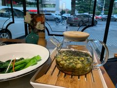 白灼菜心-如轩·海鲜砂锅粥·潮汕菜(南城店)