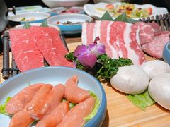 -明洞阿姨·韩式酱蟹烤肉·创意料理(三元桥店)