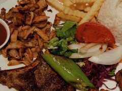 宫廷烤肉拼盘-伊斯坦布尔土耳其清真咖啡餐厅