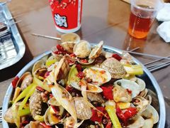 隔壁店的辣炒花蛤-清真·马峰烤肉(小学习北巷店)