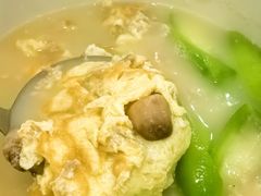 煎鸡蛋胜瓜肉饼汤-华庭食府(光明店)