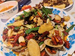 香辣花甲-丹虾|文和友小龙虾·烙锅(陕西路旗舰店)