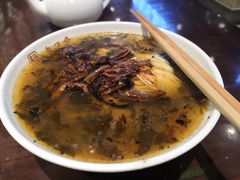 鳝丝咸菜烩面-老半斋(福州路店)