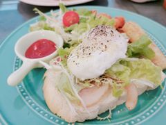 班尼迪克蛋全麦吐司-塔拉苏咖啡(中信丹阳花园店)