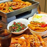 巴掌大的干锅虾好好吃