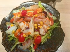 海鲜沙拉-桂马·日本料理·海胆·海鲜饭·酒场(民主广场店)