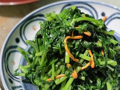 虫草花炒茼蒿-湖滨28中餐厅·西湖宴·杭州君悦酒店