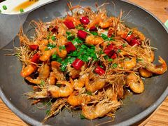 弄堂里的油爆河虾-弄堂里·寻味杭州(湖滨银泰in77C区店)