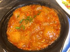 晋南烩热粉-三道菜(明堂公园店)