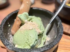 石烧抹茶冰淇淋-烧肉达人•炭火烧肉(新天地店)