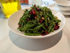 炝炒南瓜苗-花椒笑成都小馆(百脑汇店)