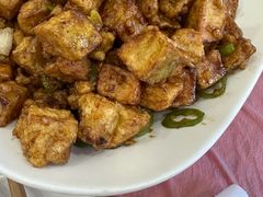 尖椒炒茄丁-乐乐餐厅(湘子庙街店)