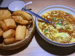 小油条配酸辣汤-味莊·青岛菜(云霄路店)