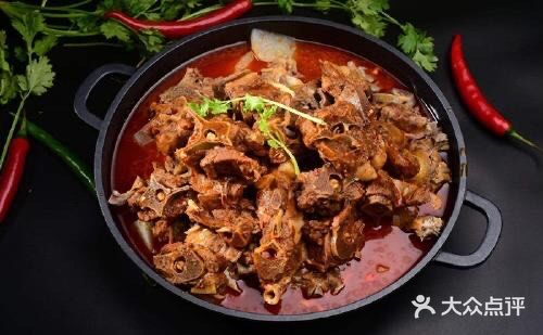 原味铜锅涮羊肉