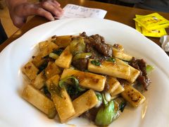 XO酱牛肉炒年糕-日昌餐馆(亦庄店)