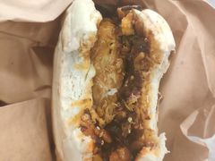 -清真马乐贝腊牛肉蛋黄菜夹馍(马蓉洒金桥店)