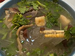 鸭血粉丝汤-老新隆牛肉锅贴(新街口店)