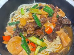 土蒜牛杂干挑面-牛吃草牛杂面(天一店)