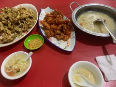 锅包肉加番茄酱-夕阳红小吃(中街大悦城店)