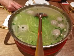 牛肉丸子萝卜粉丝汤-金掌勺锅包肉(太原万达店)