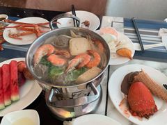 -上海大船酒店-沙滩餐厅