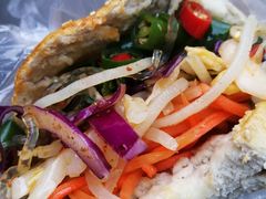 饼夹菜-三兄弟高炉烧饼